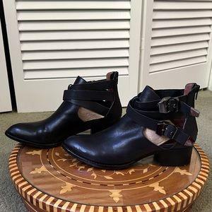 Jeffrey Campbell Ibiza leather Ankle Boots